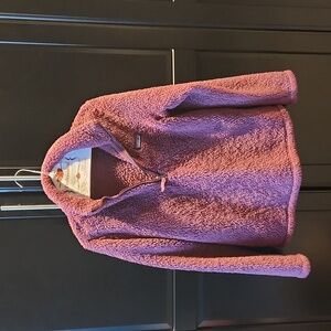 Patagonia sherpa 3/4 zip jacket